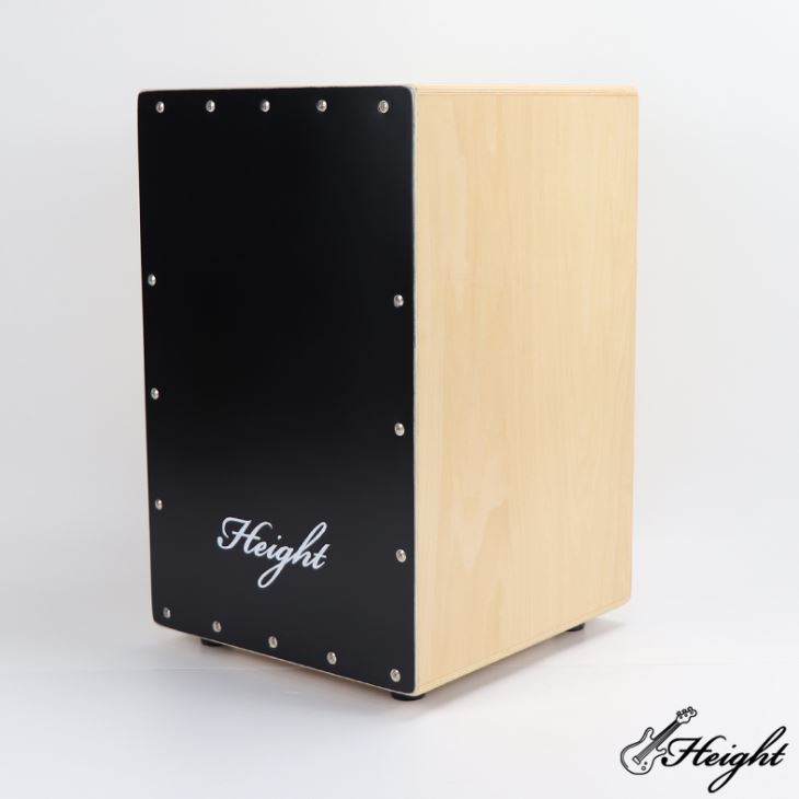 Black Basswood Cajon drum Black Basswood Cajon drum