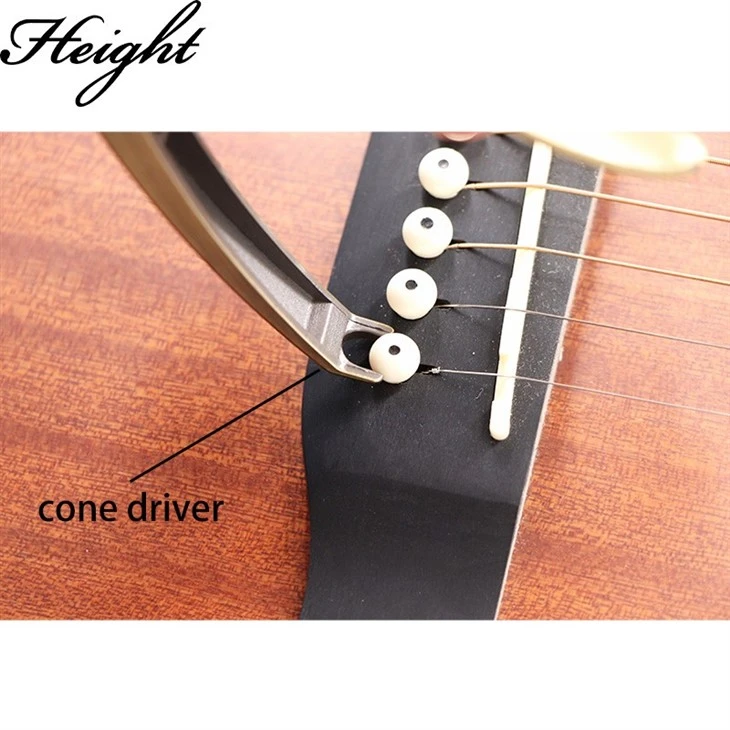 HTCP01 Guitar Capo - Aluminum Alloy Multi-Color (Pink/Gold/Black/Silver), Durable & Lightweight, 120pcs/CTN Wholesale Bulk