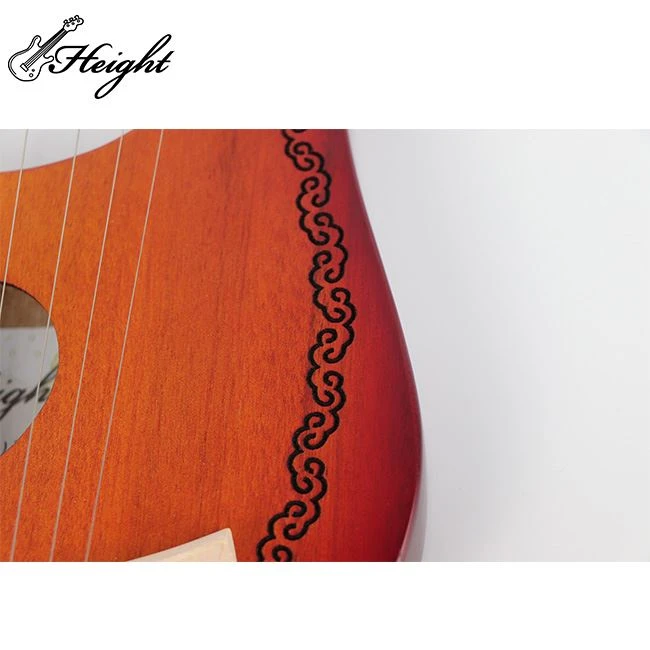 Wood Lyre Harp 