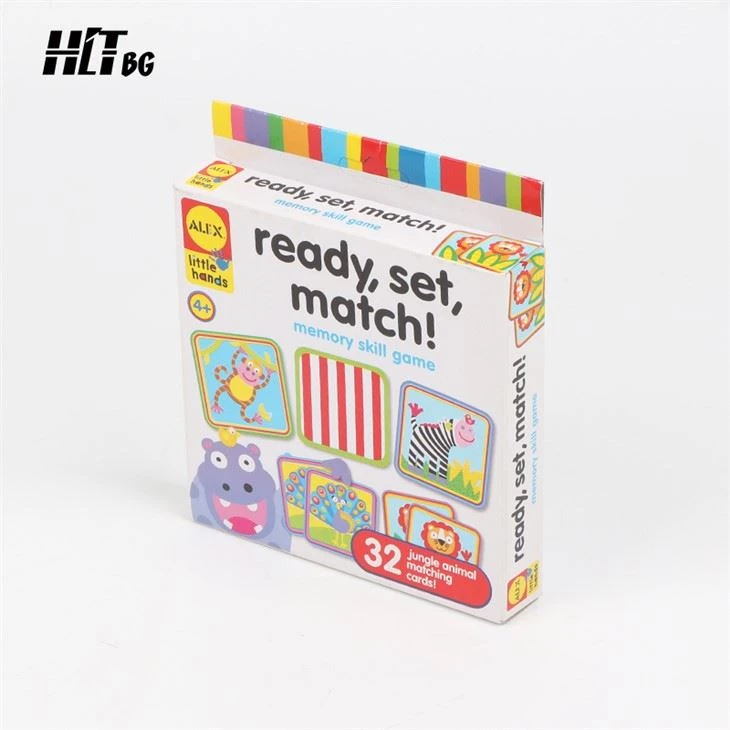Custom Paper Playing Card Box For Kids