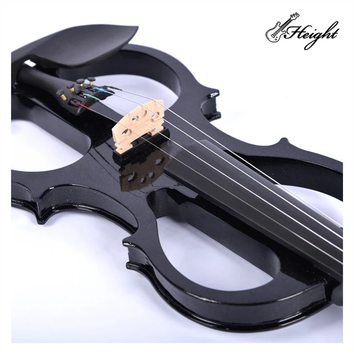 Modern Design Black 4/4 Eelectric Violin