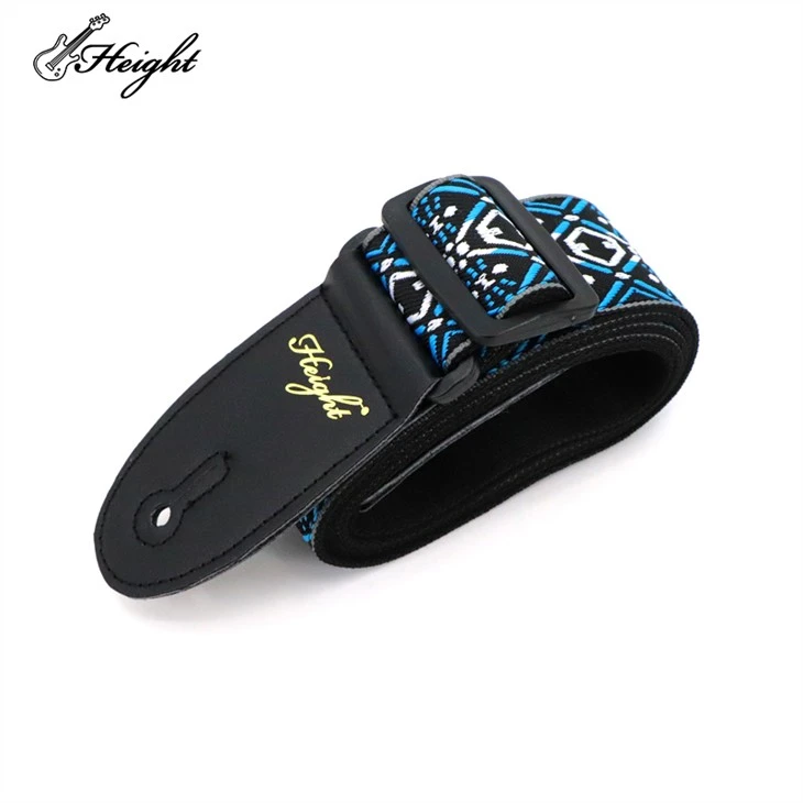 Vintage Style Polyester Webbing Guitar Strap
