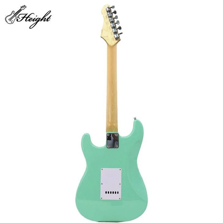ST 6 String Electric Guitar Electric Guitar Body Solid Bass Wood